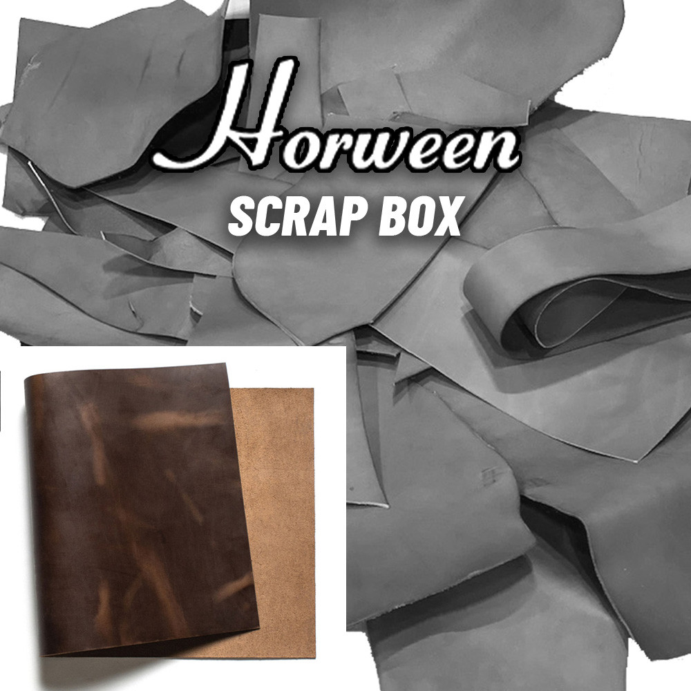 Horween Chromexcel Leather Scrap, Natural