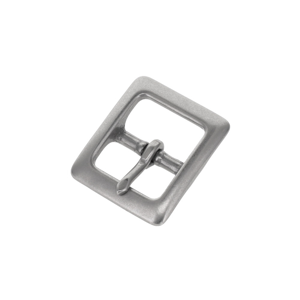 4429 7/8" Nickel Matte, Center Bar Buckle