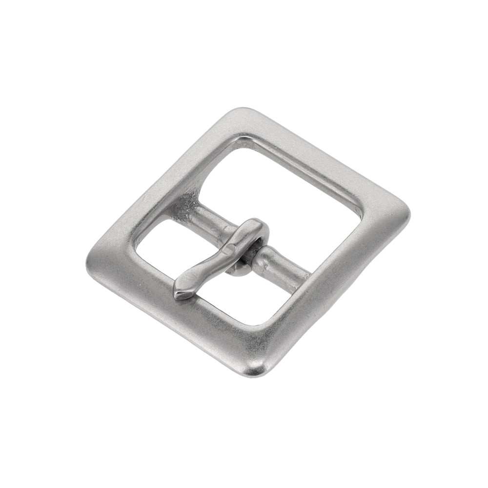 4429 7/8" Nickel Matte, Center Bar Buckle