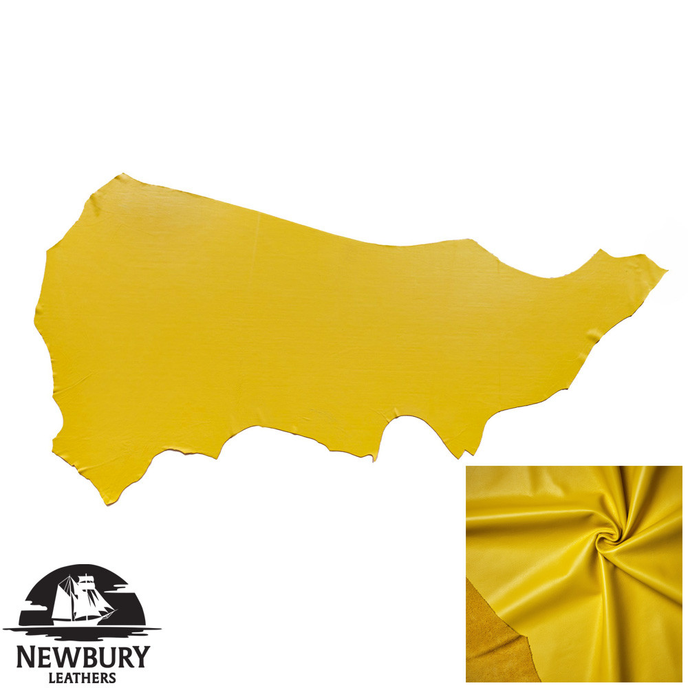 Nappa Leather Hides - Yellow