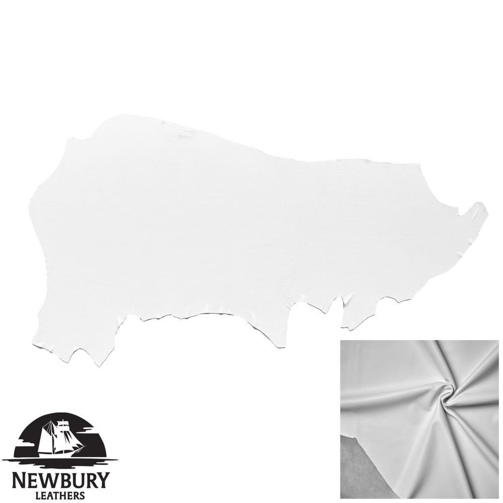 Nappa Leather Hides - White