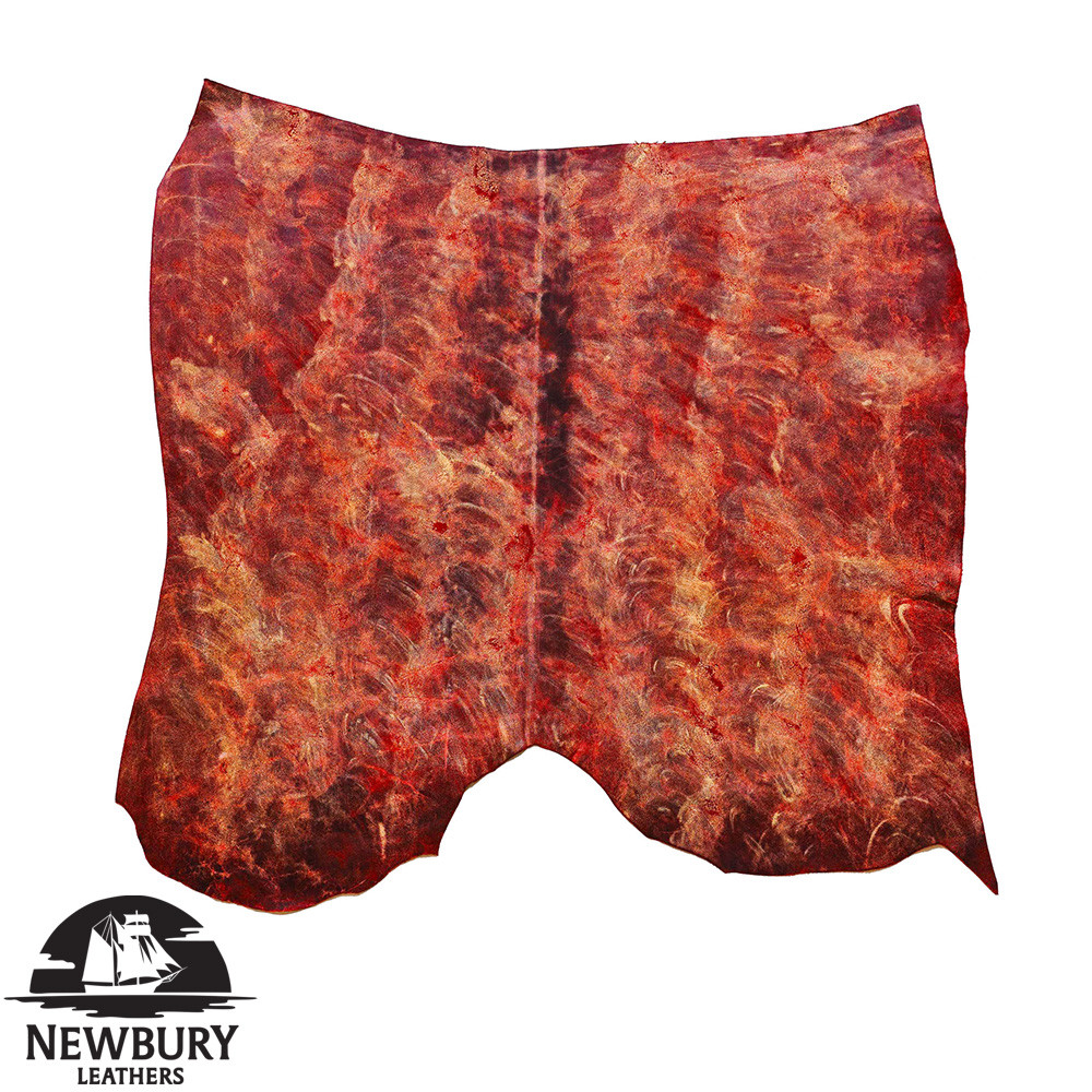 Red Craze Leather, Double Butt