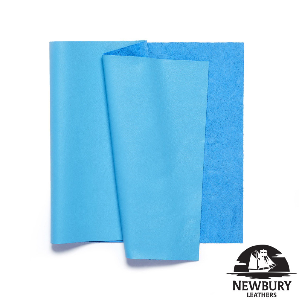 Nappa Leather Panels - Sky Blue