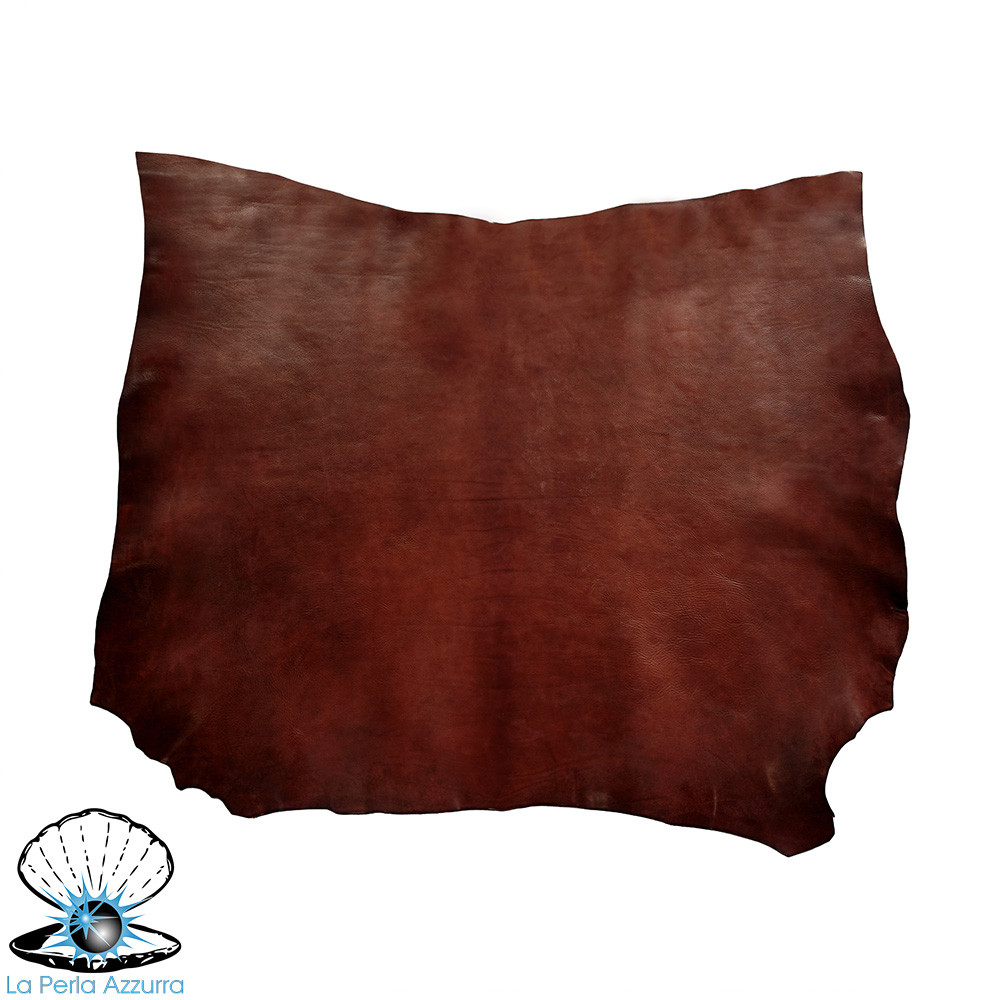 Missouri Leather Skin from La Perla Azzurra, Dark Brown