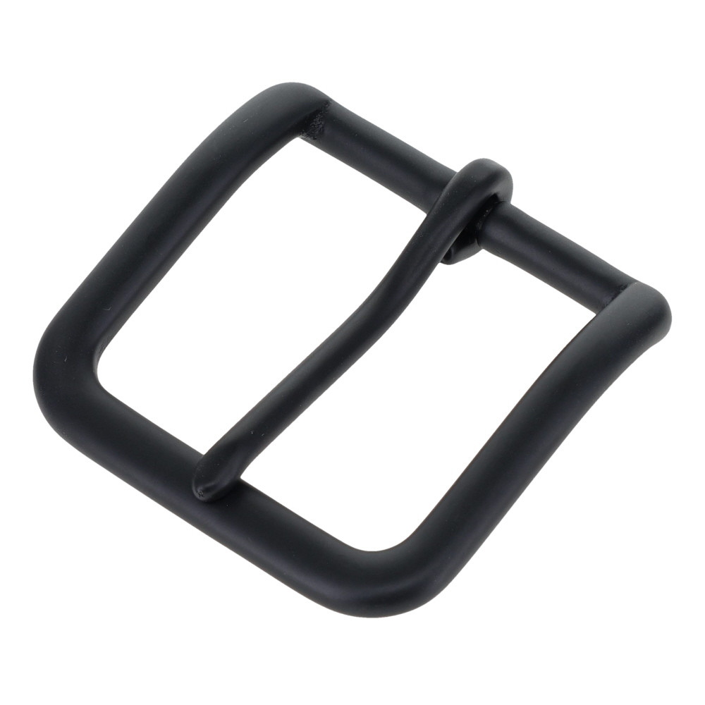 B1110 1 1/2" PVD Black Matte, Heel Bar Buckle