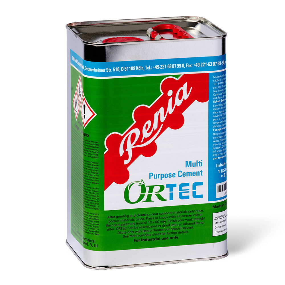 Renia, Ortec, Contact Adhesive, Gallon