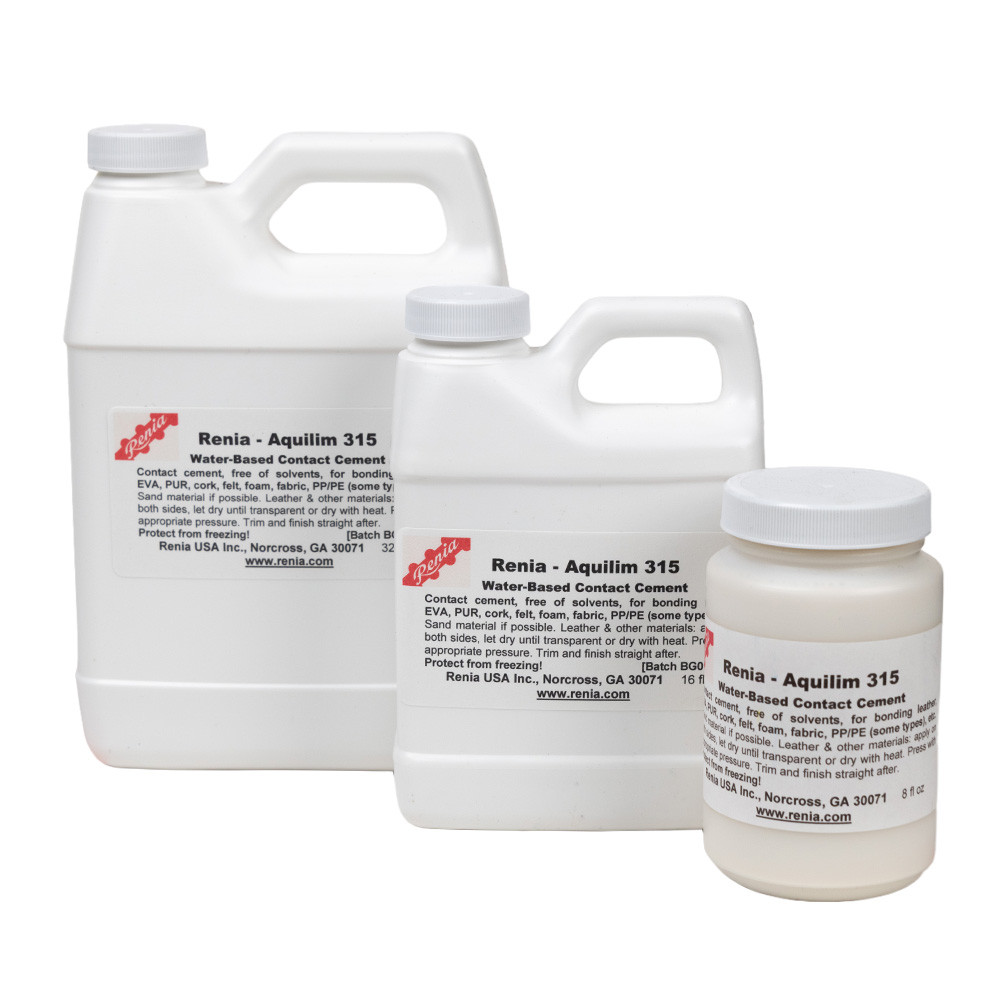 Renia, Aquilim 315, Chloroprene Rubber Dispersion (Water Based Contact Adhesive), Multiple Sizes