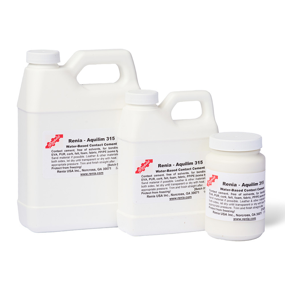 Renia, Aquilim 315, Chloroprene Rubber Dispersion (Water Based Contact Adhesive), Multiple Sizes