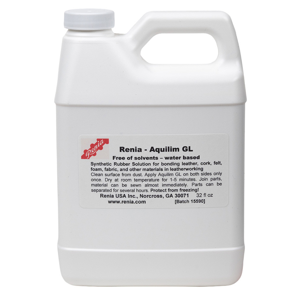 Renia, Aquilim GL - Chloroprene Rubber Dispersion (Contact/Pressure Sensitive Adhesive), 32oz