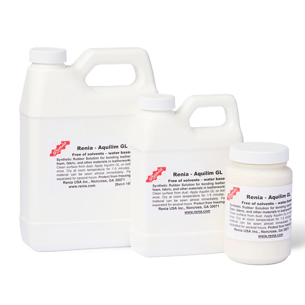 Renia, Aquilim GL - Chloroprene Rubber Dispersion (Contact/Pressure Sensitive Adhesive), Multiple Sizes