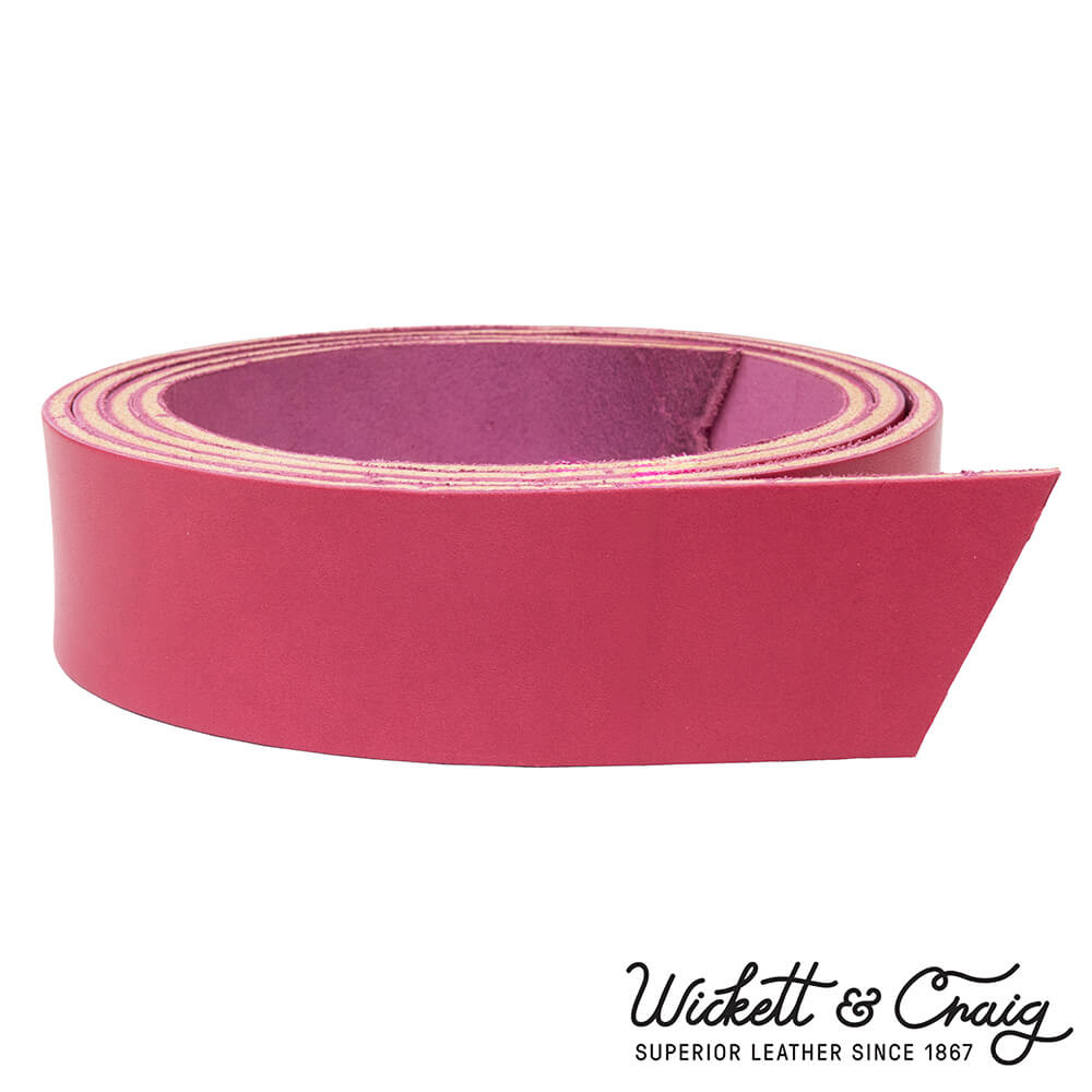 Wickett & Craig English Bridle Straps Pink