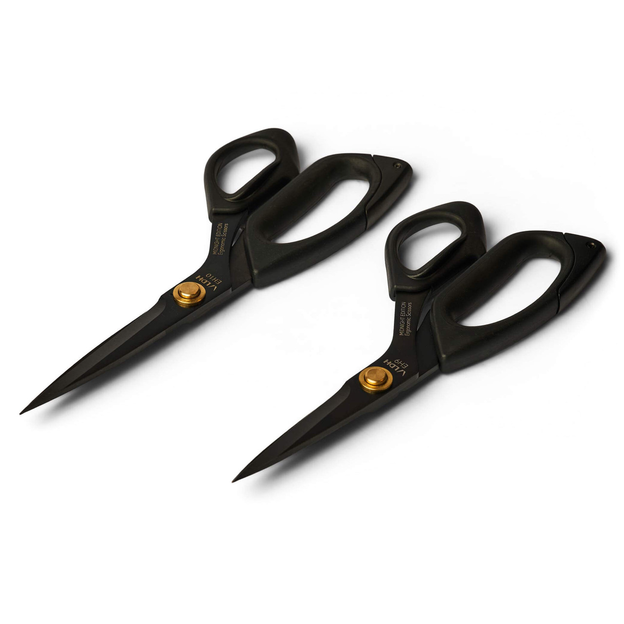 LDH Ergonomic Scissors, Midnight Edition, Multiple Sizes