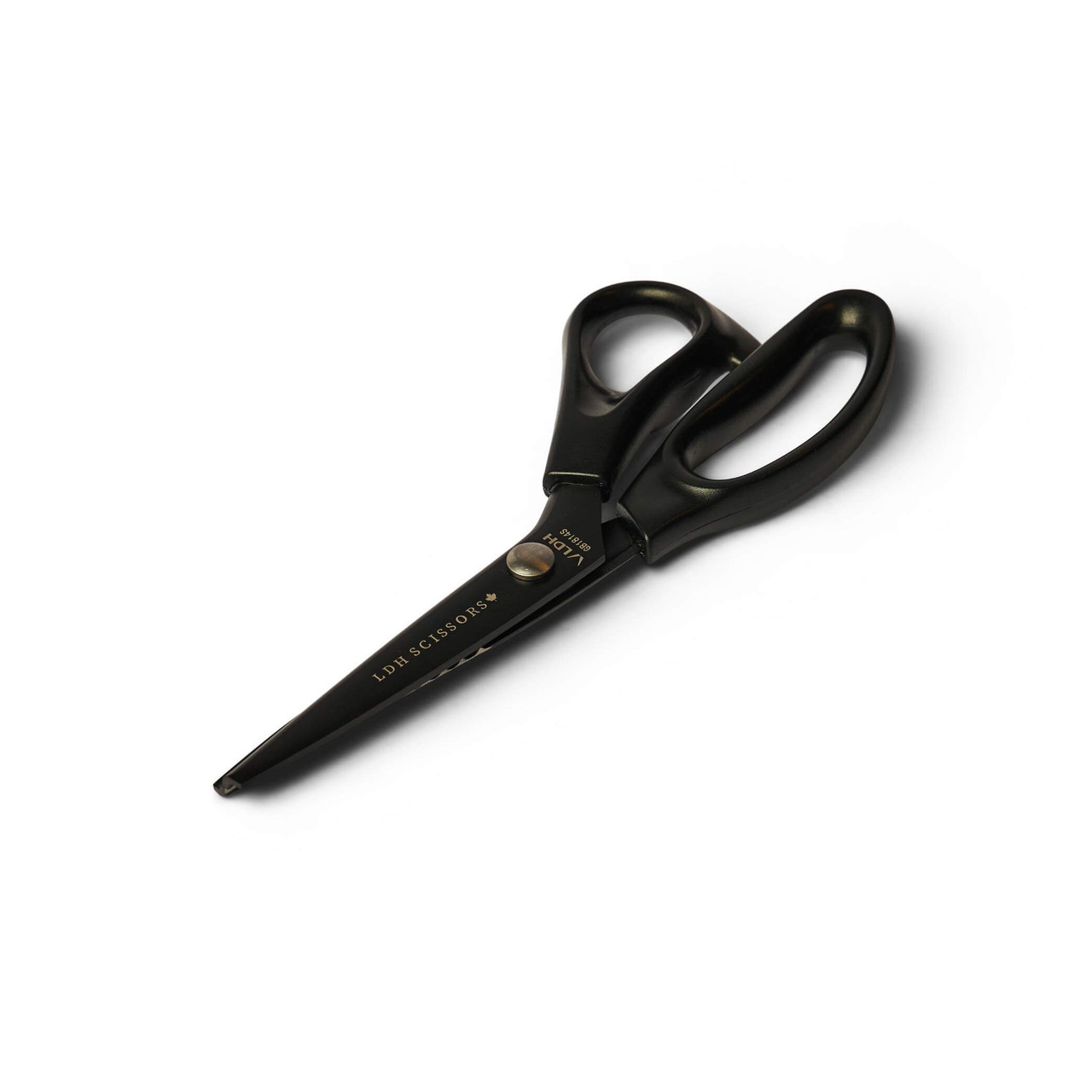 LDH Lightweight Scalloped Pinking Shears, Midnight Edition, 9"