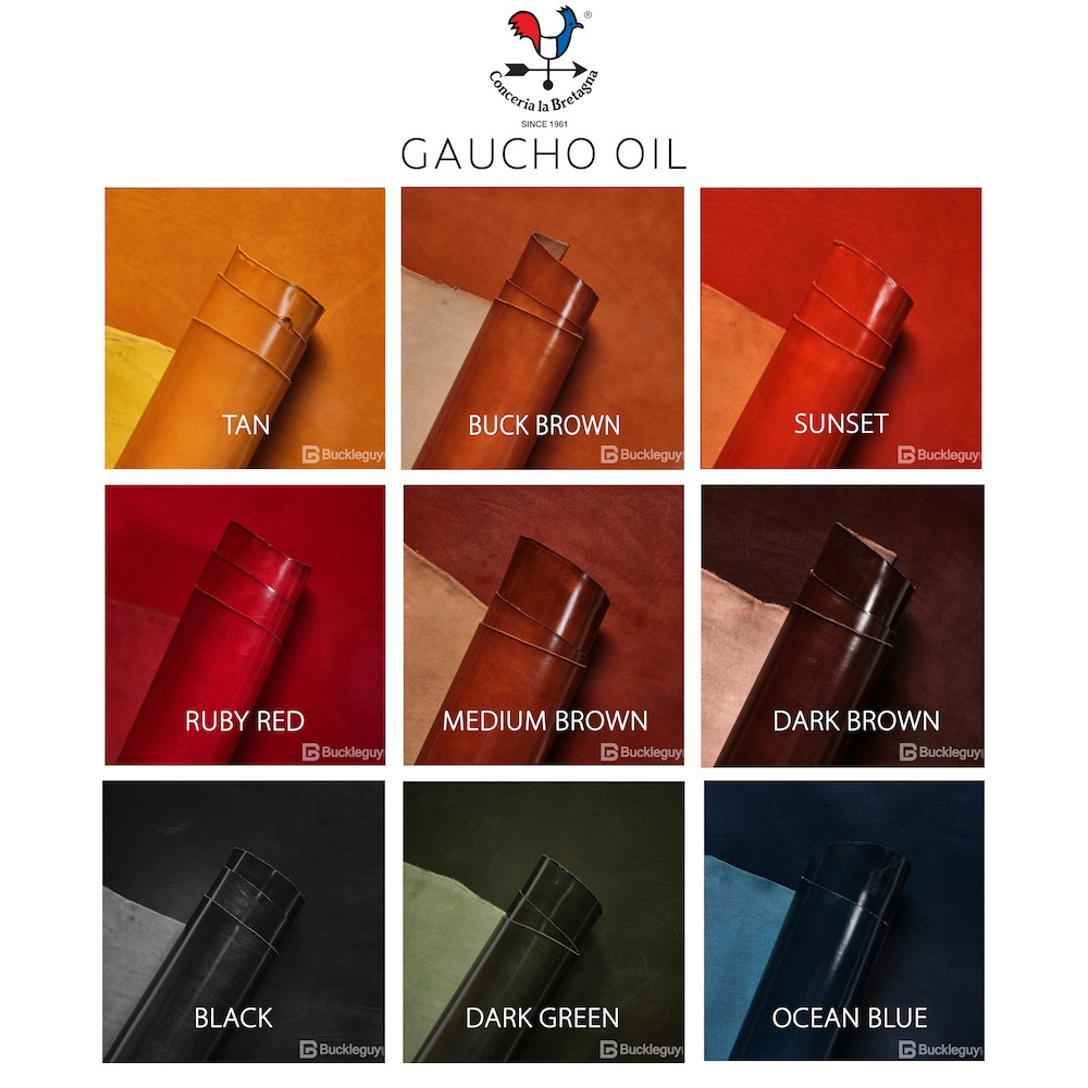 Gaucho Oil Leather Colors