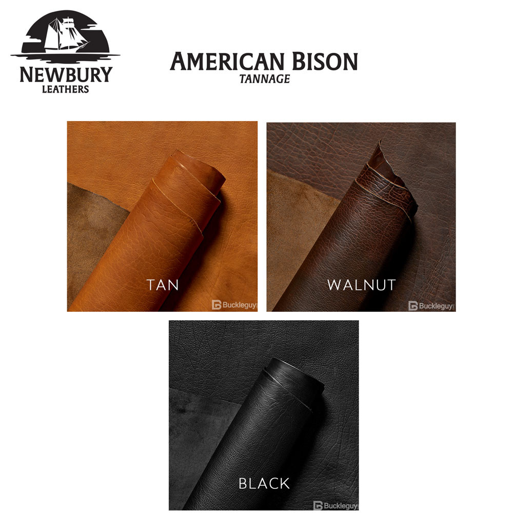 Newbury American Bison Leather Swatch