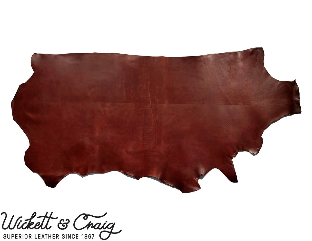 Wickett & Craig, Latigo, Oiled Show Harness Leather, Side, Tan