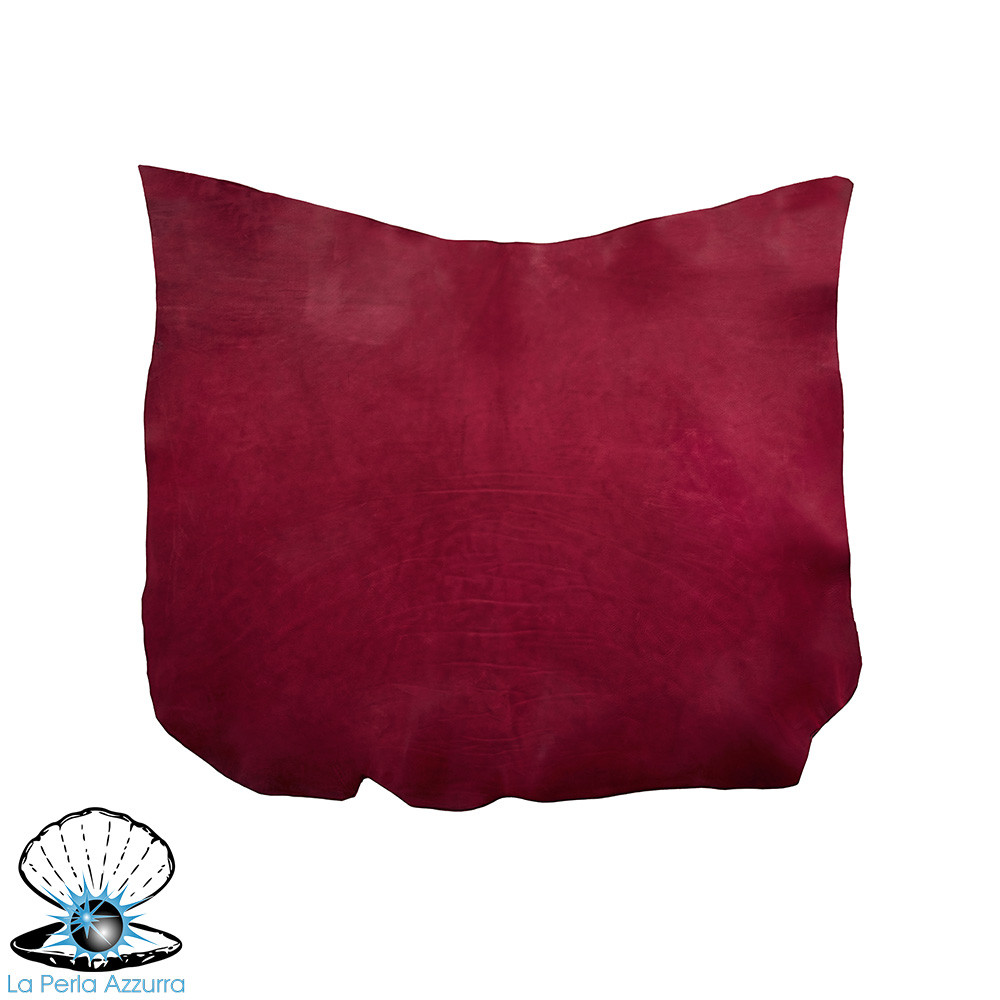 Conceria La Perla Azzurra, Missouri, Double Shoulder, Rouge