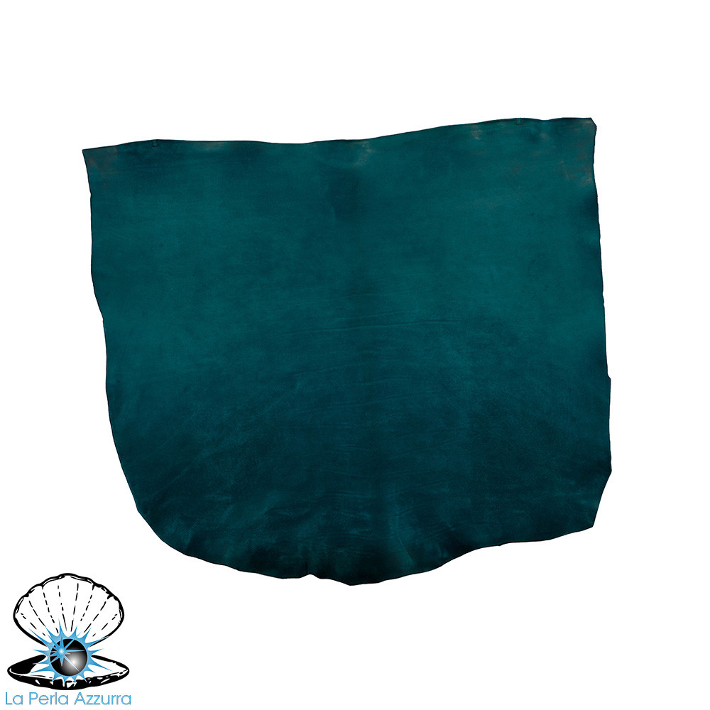 Conceria La Perla Azzurra, Carlos, Double Shoulder, Teal