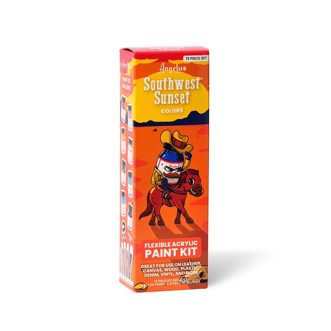 Angelus, Leather Paint Kit, Southwest Sunset