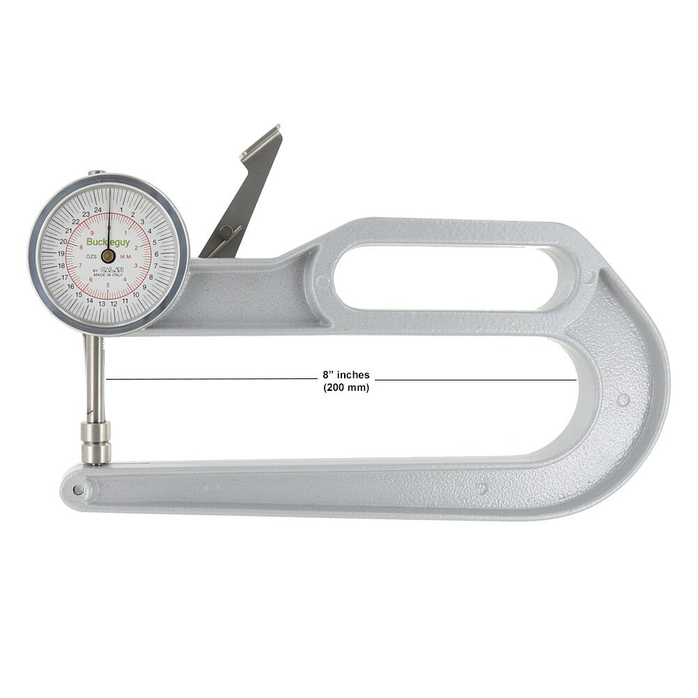 Leather Gauge, Leather Thickness, Leather Gauge Parts, Buckle Guy