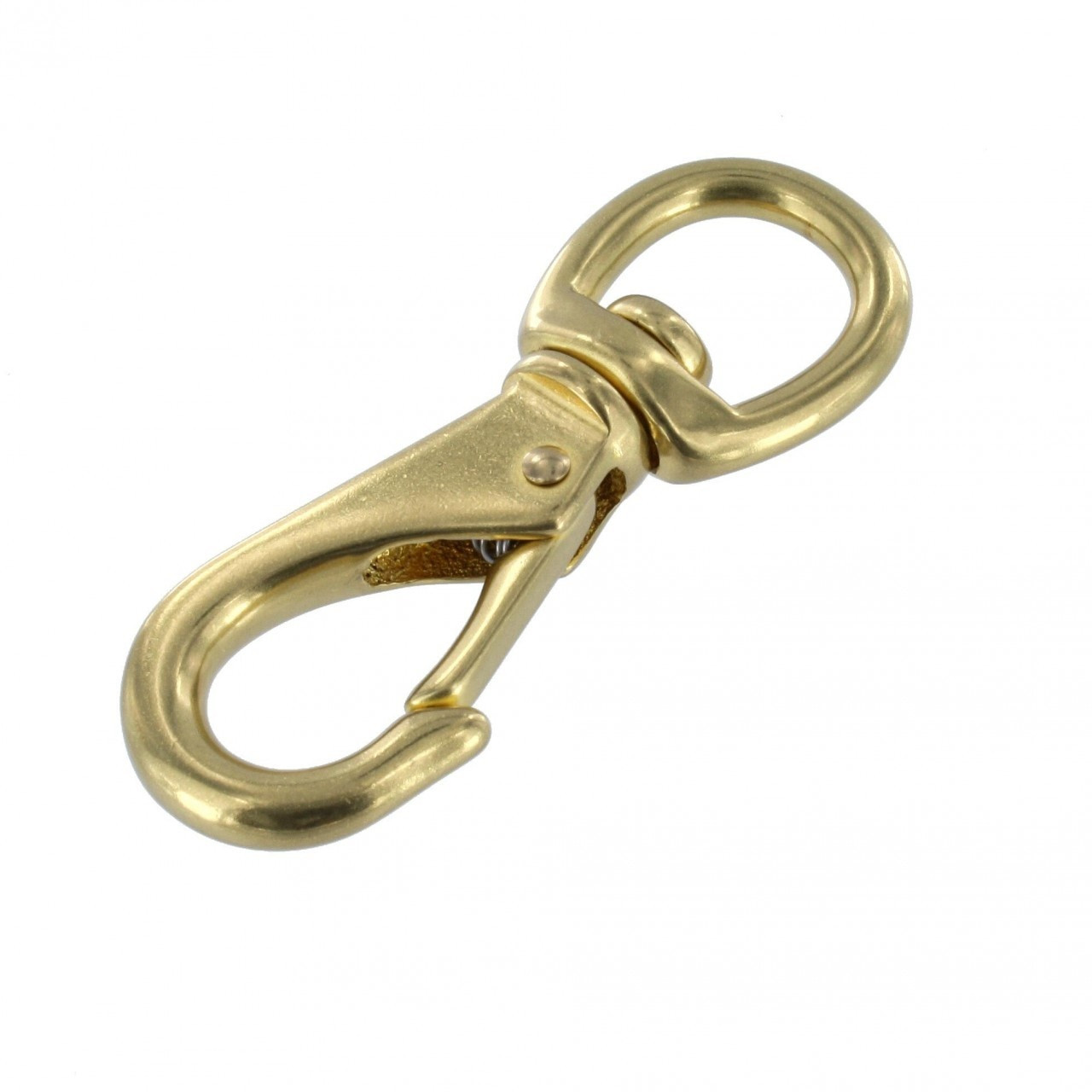 5/8 Brass, Bolt Swivel Snap Hook, Solid Brass, Zinc Alloy 