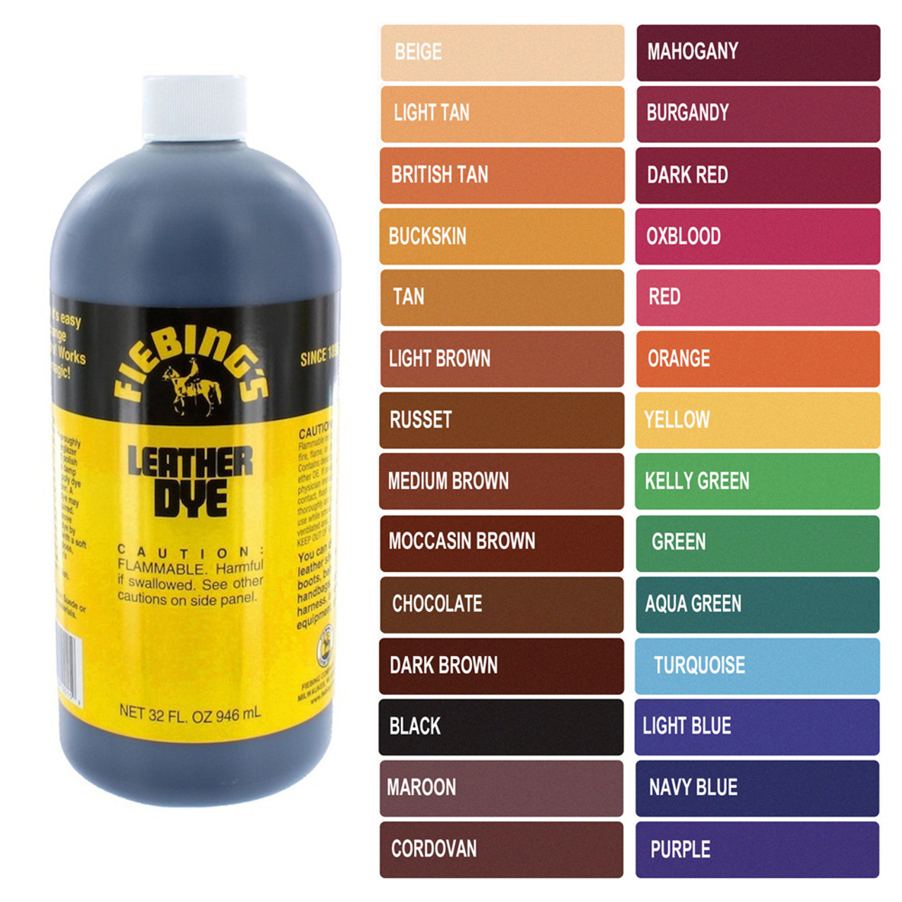 Fiebing's Leather Dye - 32oz