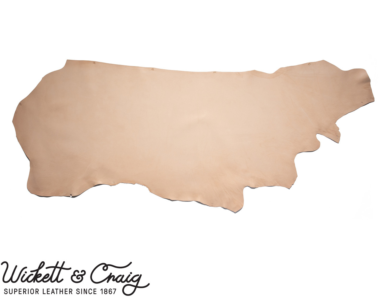 Wickett & Craig Carving Leather, Side, Natural Tooling