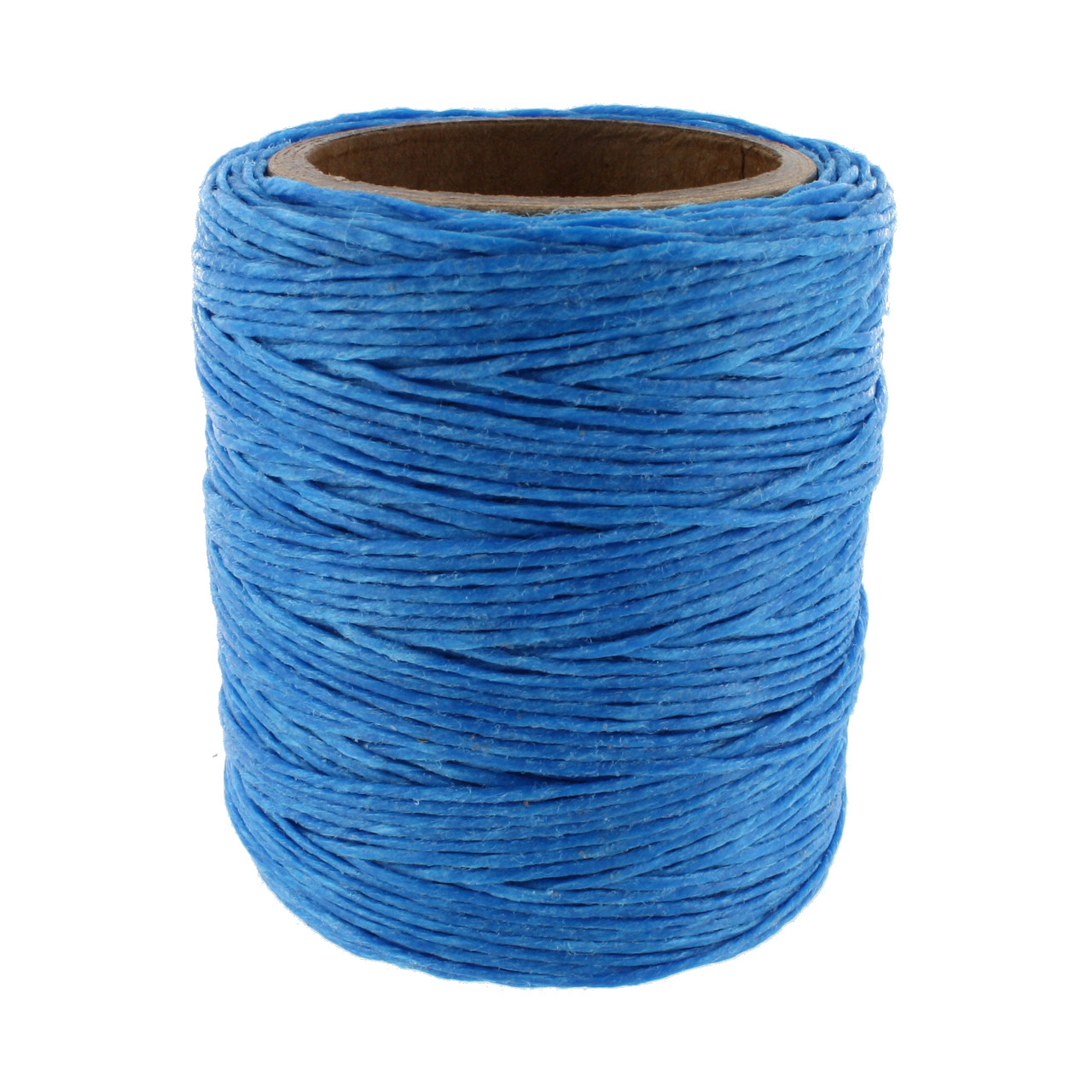 deep ocean blue waxed Brazilian cord, knotting twine, craft cord