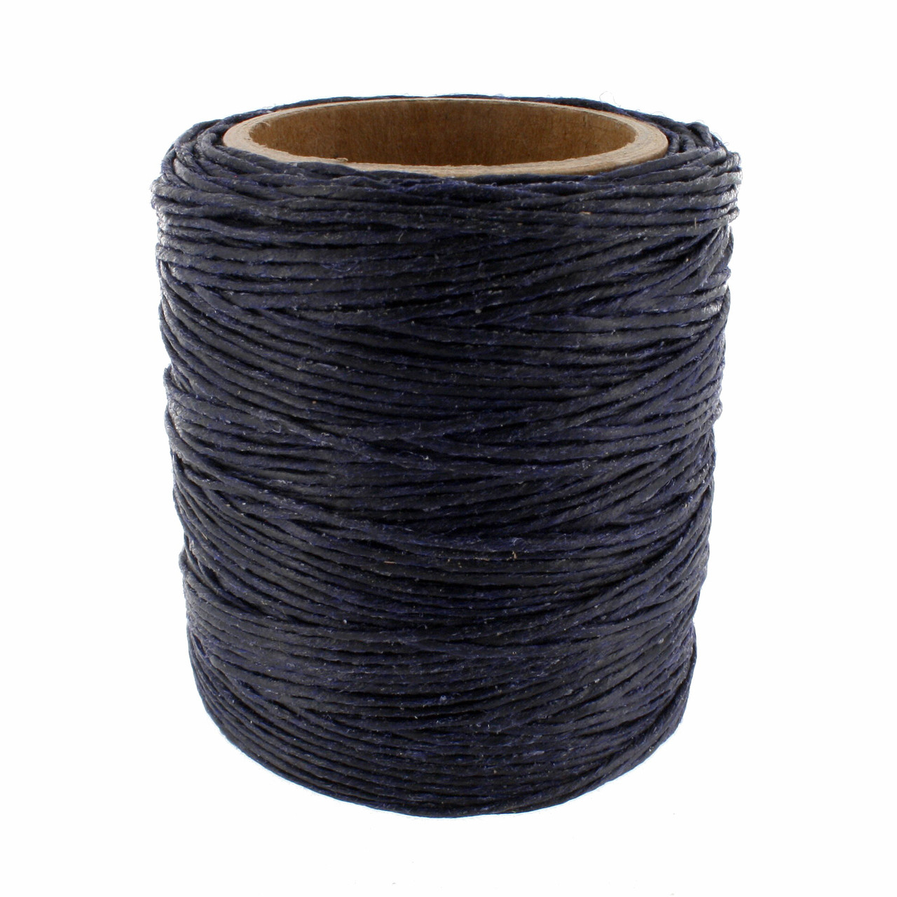 Maine Thread, Twisted Waxed Cord, 70 yard spool, Navy 