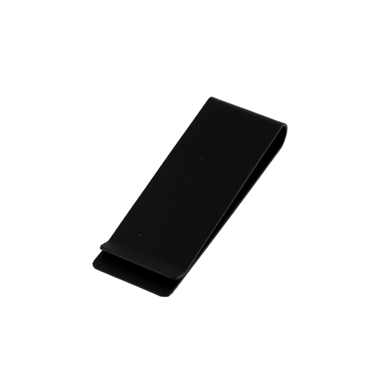 B8942 Black Matte, Money Clip, Stainless Steel - Buckleguy.com