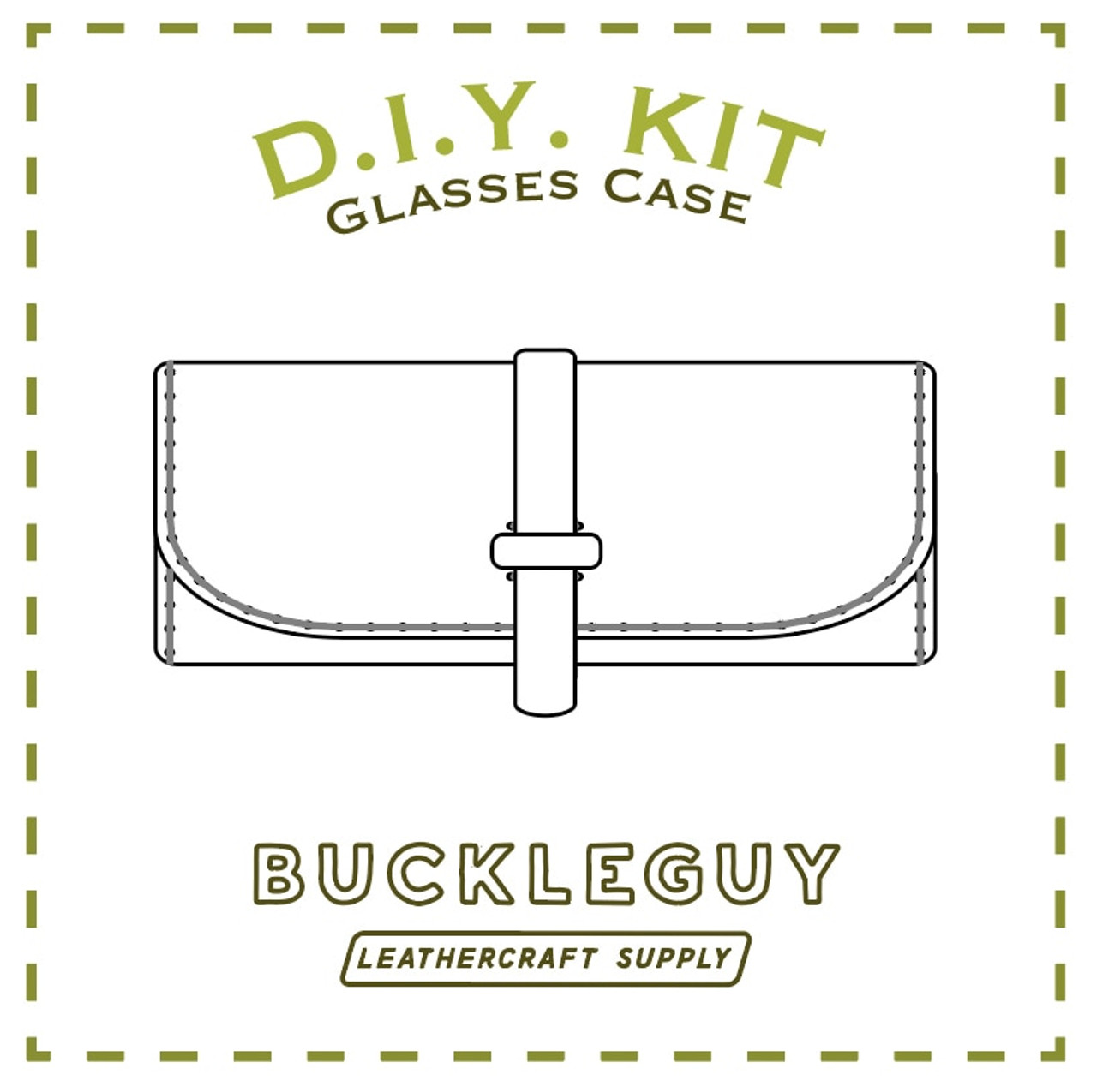 Eye Glasses Case Pattern – Leather Bag Pattern