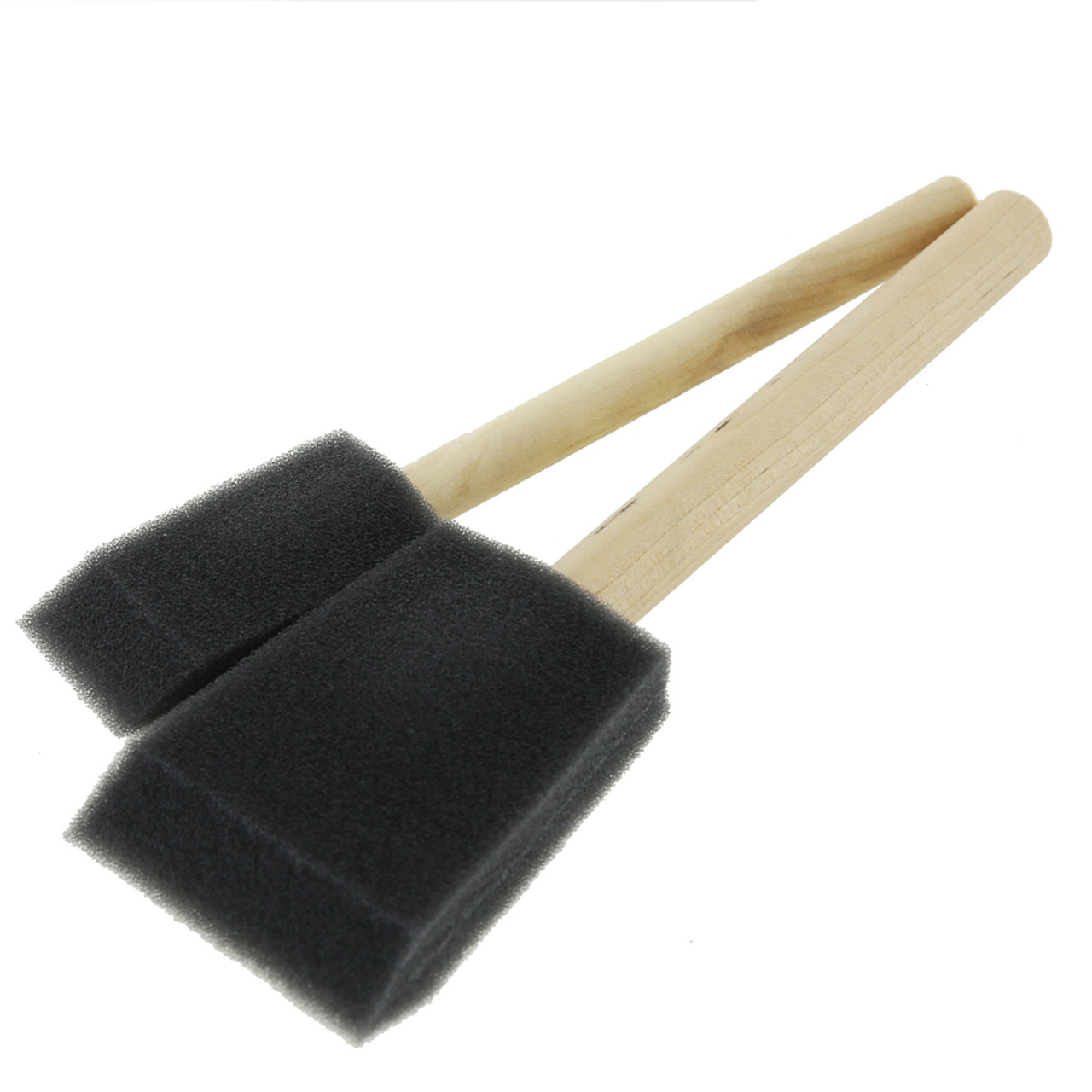 Poly Foam Brush, 1 or 2 Width (1pc or 10pcs packs) 