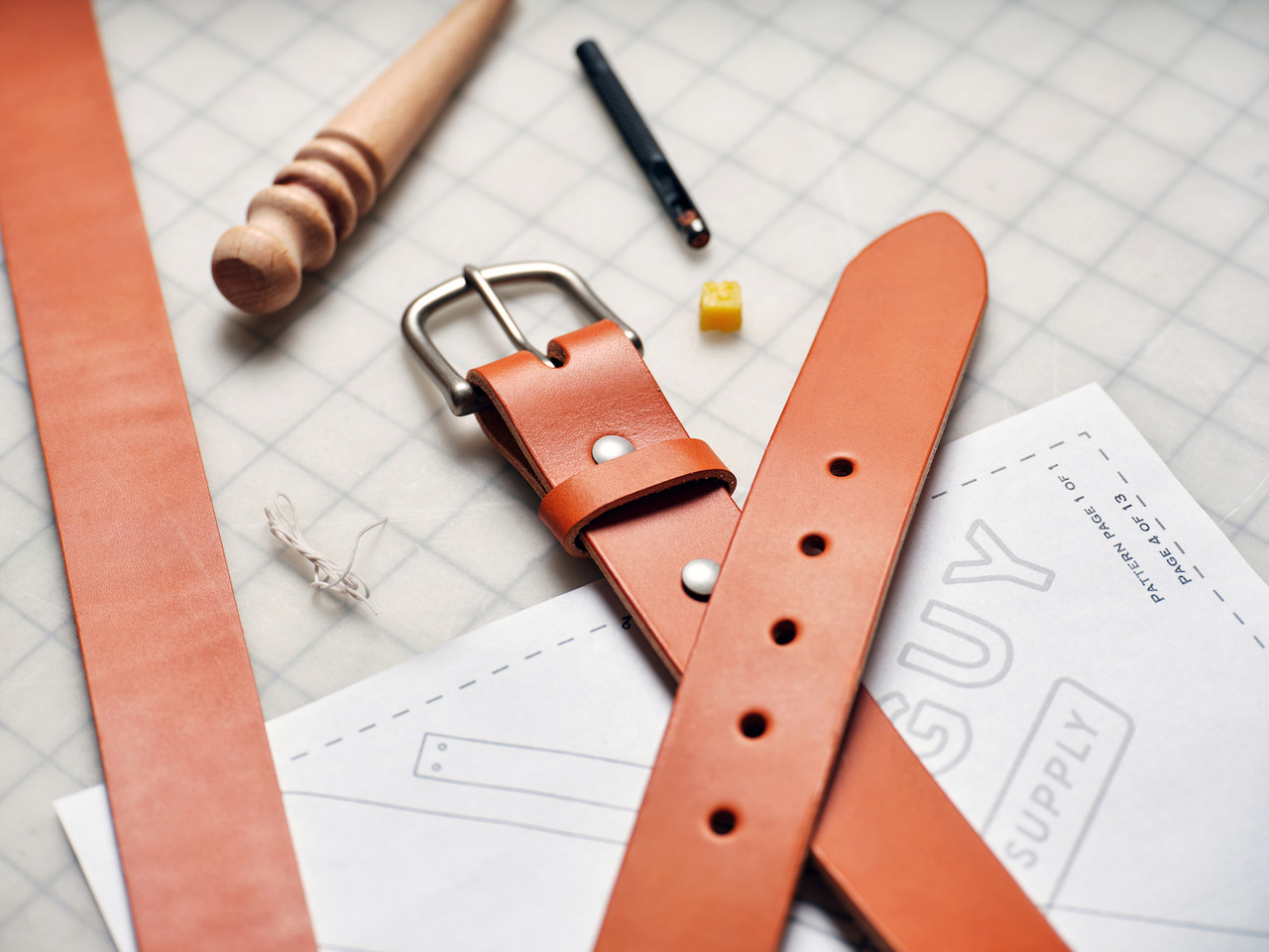 DIY Leather Belt Kit