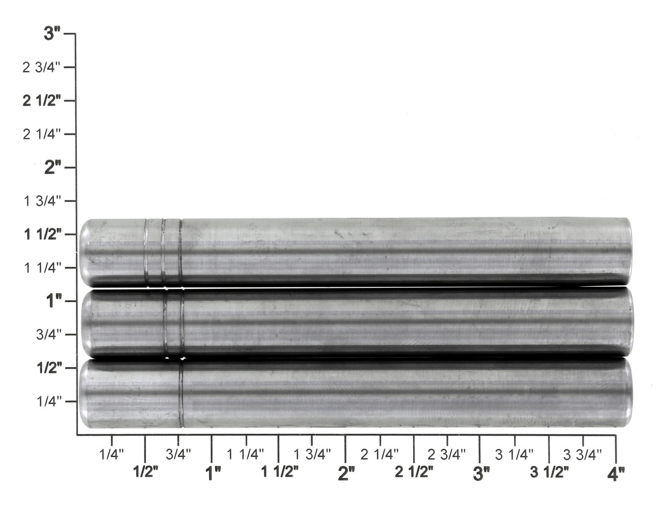 BG Copper/Brass Rivet & Burr Setter, (3Piece Set), Multiple Sizes