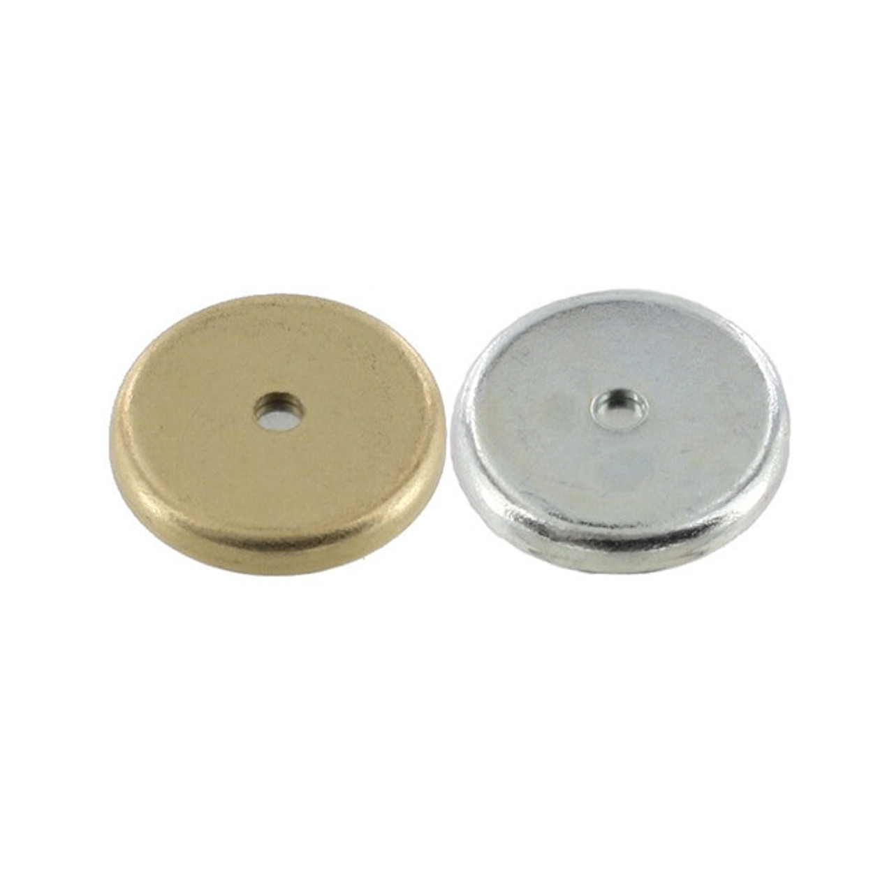 Hidden Magnetic Snap, Round in Metal Shell, Multiple Sizes