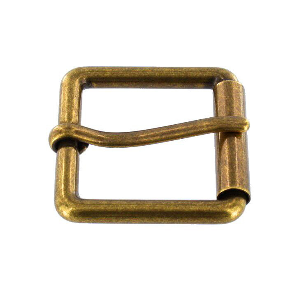 B7100 Antique Brass, Roller Buckle, Solid Brass-LL, Multiple Sizes ...