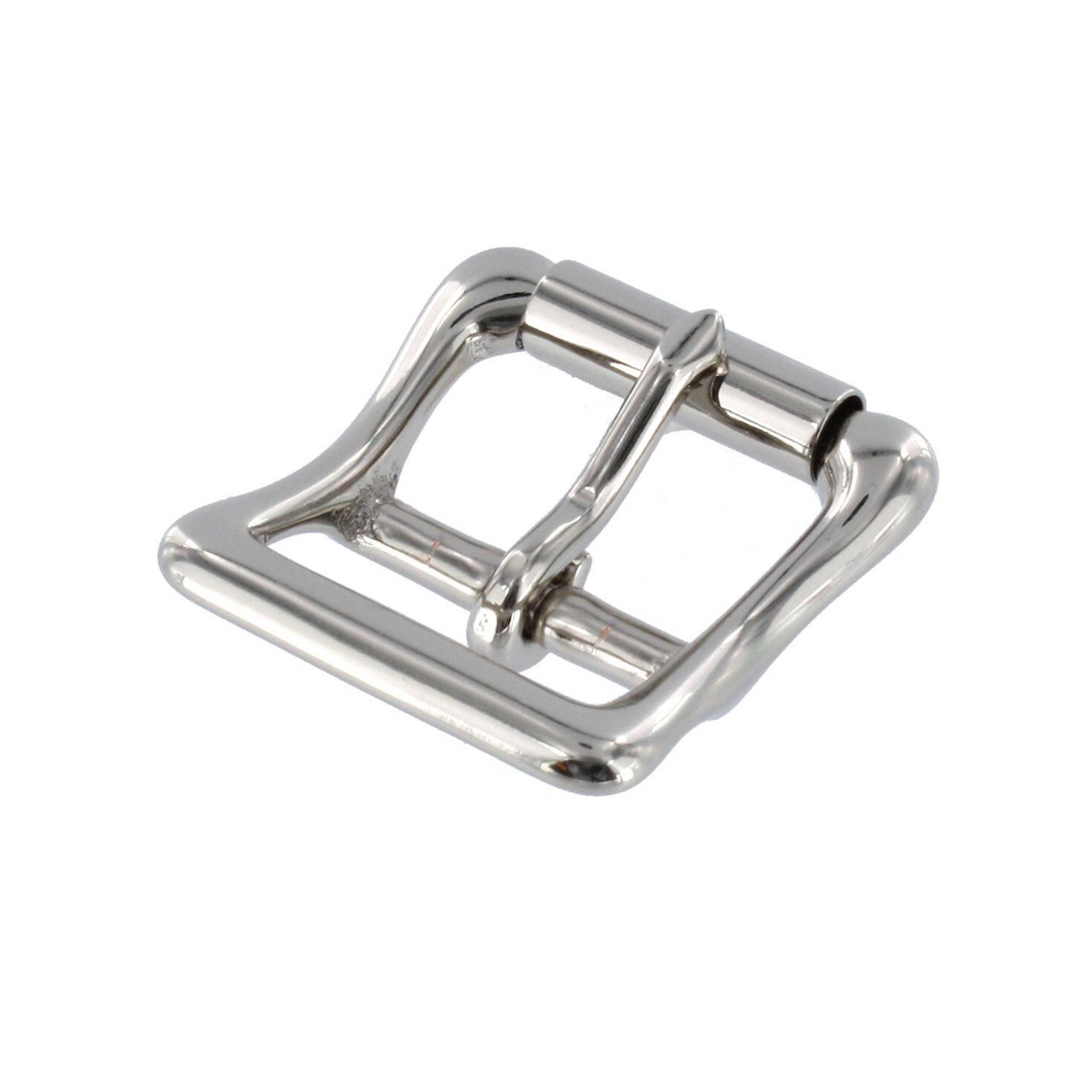 B6226 Nickel Plate, Roller Buckle, Solid Brass-LL, Multiple Sizes ...