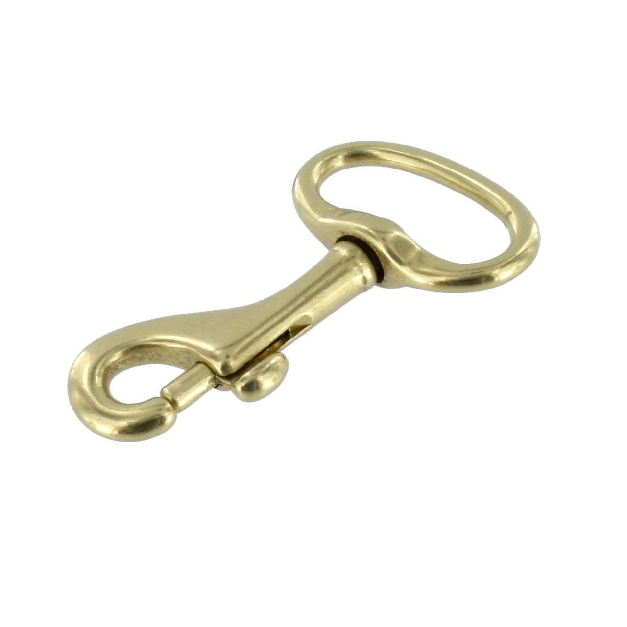 79 Natural Brass, Swivel Bolt Snap, Solid Brass-LL, Multiple Sizes 