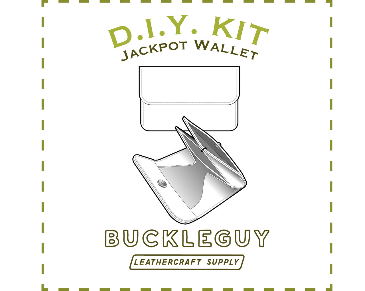 Danesh, Jackpot, Flap Wallet Leather Pattern, PDF Template - Buckleguy.com 38-upstanding-leather-patterns-free-printable-templates