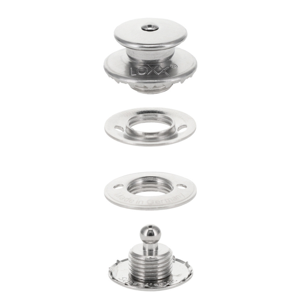 LOXX® Fastener Set, Stainless Steel & Nickel Hybrid - Buckleguy.com