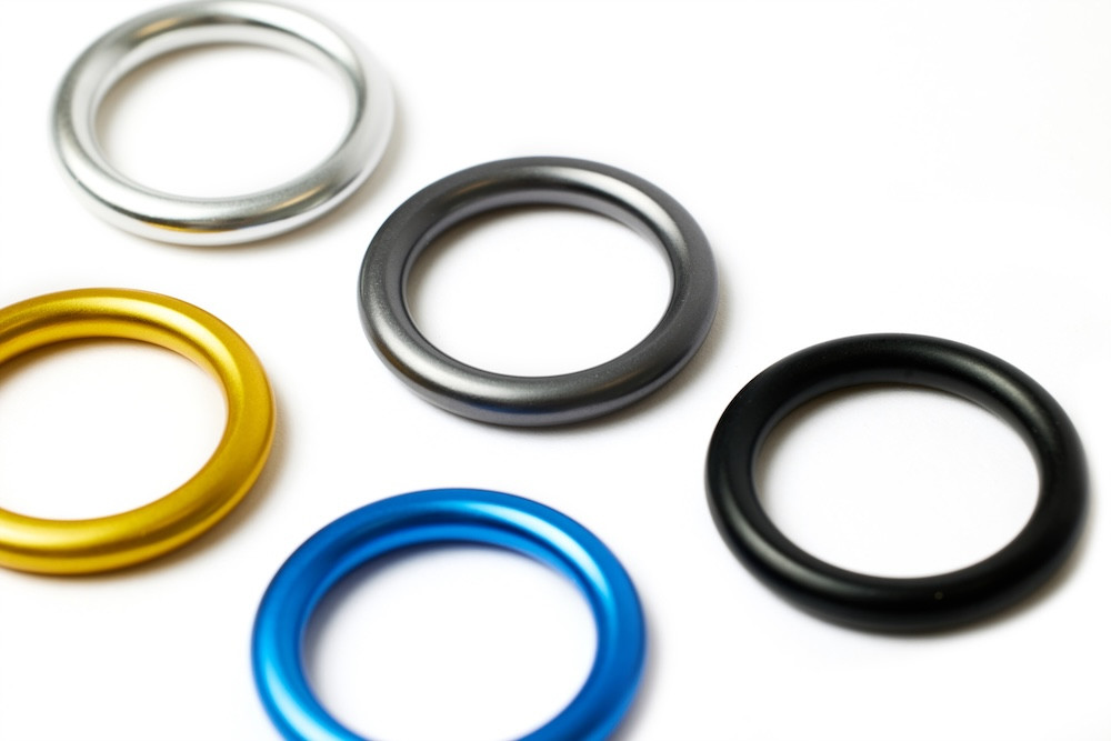C5900 Silver Semi-Matte, O-Ring, Aluminum - Buckleguy.com