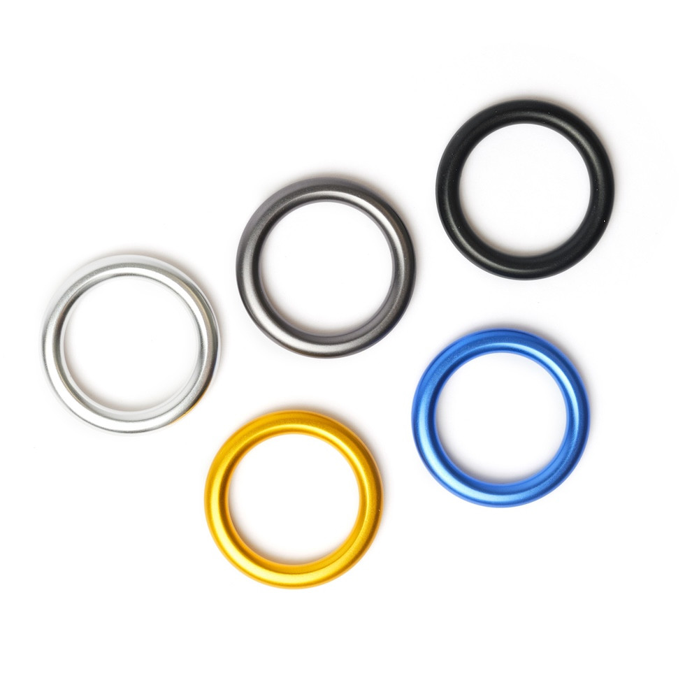 C5900 Silver Semi-Matte, O-Ring, Aluminum - Buckleguy.com