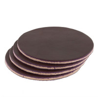 Leather Coasters, Wickett & Craig English Bridle, Circle, Chestnut