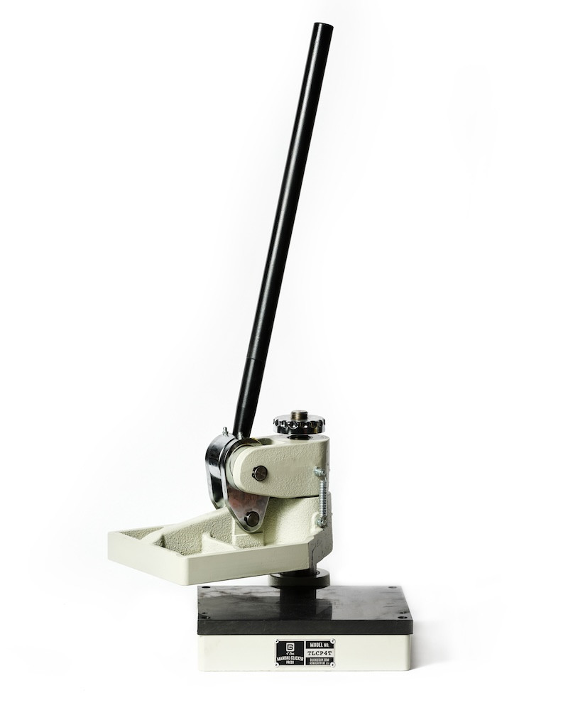 Manual 4-Ton Leather Clicker Press with Swing Head