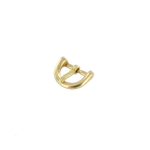 G2826 9/16" Natural Brass, Heel Bar Buckle, Solid Brass G2826 9/16" Natural Brass, Heel Bar Buckle, Solid Brass