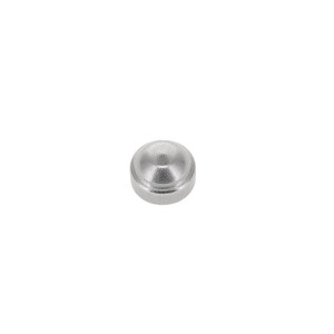 B1615 Nickel Matte, Foot, Solid Brass-LL ***Requires the back post B-1414, sold separately***