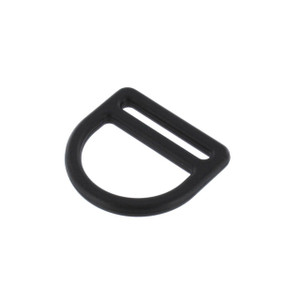 1" Plastic Double Bar D Ring