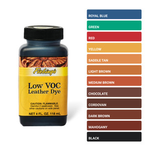Fiebing's Leather Dye Low VOC - 4oz