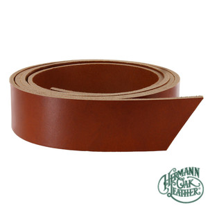 Solid Nutmeg Brown Soft Genuine Cowhide Leather Replacement Strap