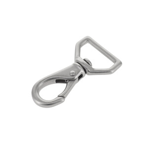 230 Nickel Matte, Swivel Lever Snap, Solid Brass-LL, Multiple Sizes